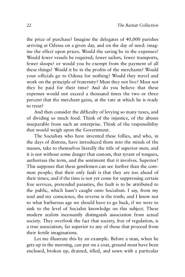 The Bastiat collection